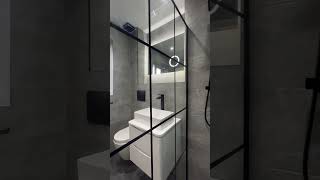 Stunning black and grey bathroom [upl. by Wilbur797]