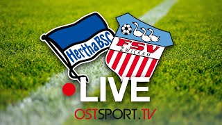 LIVE Hertha BSC II vs FSV Zwickau  Regionalliga Nordost  SP11 [upl. by Aisauqal]