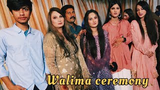 Walima ceremony 🤍 Ma or Aiza late hogy😓 [upl. by Torre]