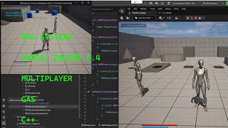 Unreal Engine 54 Multiplayer GAS RPG Systems C Series  8 Ability System Input Component [upl. by Aileno]