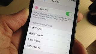 Touchy link apps to specific fingers via Touch ID coming soon [upl. by Bird597]