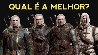 The Witcher 3 Explicando todas as armaduras de bruxo só que dessa vez o vídeo é bom [upl. by Ainaj]