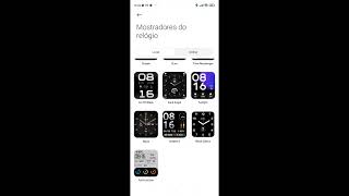 Como trocar as watch facesmostradores do relogio no Redmi Watch 2 Lite Redmi smart Band pro etc [upl. by Wendolyn]