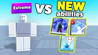 EXTREME NPC vs ALL NEW ABILITIES in Roblox Blade Ball [upl. by Aninep]