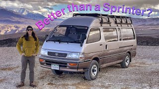 I Live in this Little Self Converted 4WD JDM Camper Van  FULL TOUR [upl. by Thrasher]