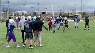 Avondre Kelley ATH OffenseDefense AllAmerican Bowl 2021 Sofi Stadium Practice [upl. by Oiretule]