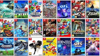 Top 55 Greatest Nintendo Switch Games So Far According to Metacritics Metascore Ranking [upl. by Birch]