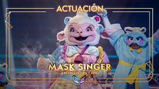 Oveja canta Discoteka  Mask Singer Adivina quién canta [upl. by Rogozen]