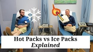 Hot Packs vs Ice Packs Explained by Ortho Eval Pal [upl. by Efeek]