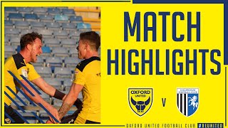 Oxford United v Gillingham highlights [upl. by Grimona]