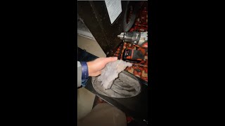 Deep Cleaning A Kenmore Dryer Lint Trap amp Replacing The Heating Element [upl. by Karlee]