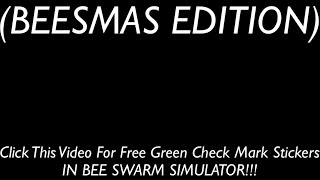 HOW TO GET FREE GREEN CHECK MARK STICKERS IN BEE SWARM SIMULATOR [upl. by Kato]