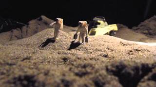 WALKING ON THE MOON Airfix HOOO Astronauts [upl. by Birk]