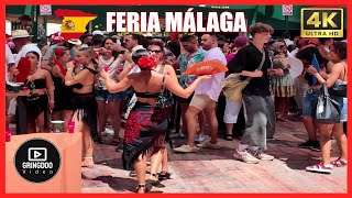 Feria de Malaga 2024 Stunning Summer Festival in Spain  Costa del Sol 4K  Andalucía [upl. by Adriell]