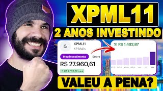 XPML11 VALE A PENA 27 Mil Reais investidos [upl. by Assiralk]