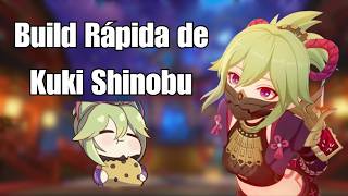 ⚡🌸 Guía Rápida de Kuki Shinobu ¡El Soporte Hiperbloom y Aggravate de Genshin Impact 🌸⚡ [upl. by Ahsinoj]