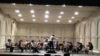 Stuyvesant HS Orchestra plays Concerto for Strings Nino Rota 196465 mvt 2 [upl. by Aihceyt]