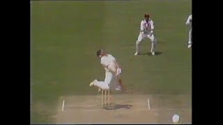 HUGH MORRIS c JEFF DUJON b PATRICK PATTERSON 2 ENGLAND v WEST INDIES THE OVAL TEST D5 AUGUST 12 1991 [upl. by Iaka]