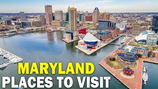 Maryland Tourist Attractions  10 Best Places To Visit In Maryland [upl. by Heyes]