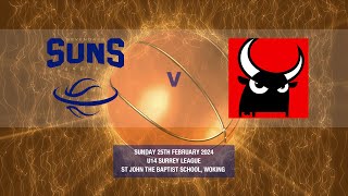 Sevenoaks Suns III v Charger Dawgs  25th February 2024  U14 Local League [upl. by Krahmer]