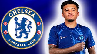 JADON SANCHO  Welcome To Chelsea 2024 🔵 Magic Speed Goals Skills amp Assists HD [upl. by Latsyek]