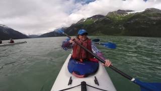 Kayaking in Chilkoot Lake in Haines AK [upl. by Artemis]