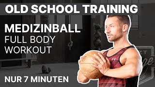 Medizinball Full Body Workout  Nur 7 Minuten  ARTZT Vintage [upl. by Carmina]