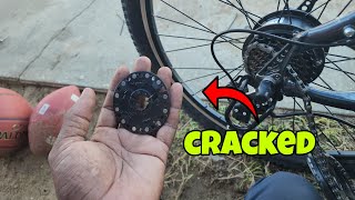 hyper Eride mountain bike broken PAS lets see if we can fix it [upl. by Bigod]