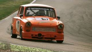 YTCC Hockenheimring 2011  Trabant 601 mit Wolfgang Ziegler [upl. by Adnahc]