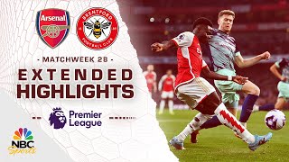 Arsenal v Brentford  PREMIER LEAGUE HIGHLIGHTS  392024  NBC Sports [upl. by Schaper]