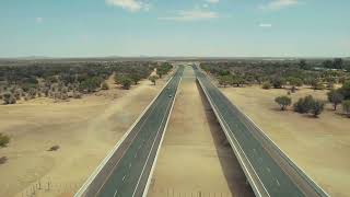 OTESA Windhoek Okahandja Dual Carriageway DRONE FILM HD [upl. by Anahcar584]