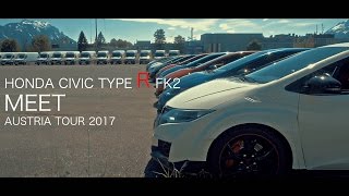 Honda Civic Type R FK2 Meet Austria [upl. by Olwen911]