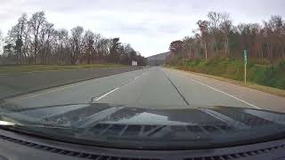 dashcamdrive the WB PA Turnpike Part 6 [upl. by Henry]