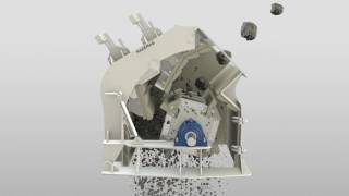 HAZEMAG  Secondary Impact Crusher  HSI [upl. by Aneekahs]