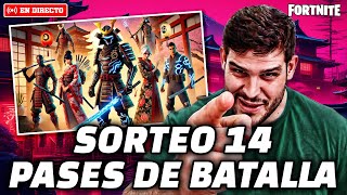 🎁SORTEO🎁14 PASES DE BATALLA NUEVO CAPITULO 6 fortnite epicpartner fortniteclips remix [upl. by Alric]