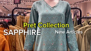 Sapphire New Winter Pret Collection 2024  Sapphire Pret Collection New Articles [upl. by Notlew]