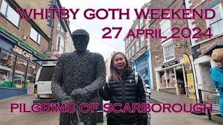 whitby goth weekend 27th april 2024 [upl. by Shalna]