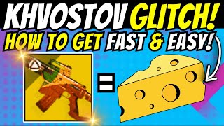 New KHVOSTOV Exotic GLITCH How to Get EASY Secret XUR amp Prismatic Build Destiny 2 The Final Shape [upl. by Seedman]