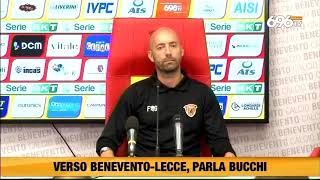 Verso BeneventoLecce parla Bucchi [upl. by Corbet]