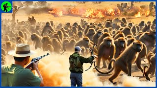 How Do Hunters And Farmers Deal With Millions Of Baboons  Farming Documentary [upl. by Aytida]