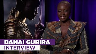 Black Panther Star Danai Gurira with Damnit Maurie [upl. by Dorine]