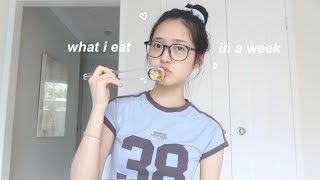 what i eat in a week back home🍥 korean food  my moms cooking [upl. by Courtund]