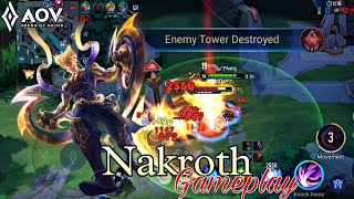 Nakroth Always Best For Solo Q  How To Master  Advanced Tips  Arena Of Valor  Liên Quân  Rov [upl. by Luapsemaj]