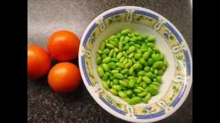 Groene sojabonen met panir vegetarisch [upl. by Yeldah]