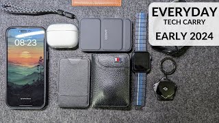 My Everyday Tech Carry  Early 2024 [upl. by Rentschler]