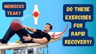 The 3 Best Exercises for Meniscus Tear Rehab [upl. by Irap204]