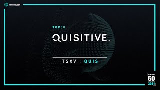 Quisitive Technology Solutions Inc TSXV QUIS  2021 TSX Venture 50 [upl. by Ecertap]