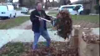 Rake and Pick Up Leaves Fast [upl. by Dugald]