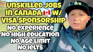 Job opportunities bound to Canada 🇨🇦 for unskilled workers with visa sponsorship 2023 Apply now [upl. by Ahsit]