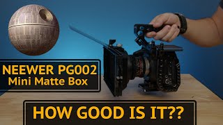 Neewer PG002 Mini Matte Box  Great QUALITY at an affordable price [upl. by Athalie859]